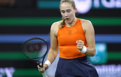 迈阿密站第二轮：小安德列娃2-0横扫库德梅托娃，赛会首秀告捷