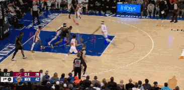 外线开炮！麦克布莱德和沙梅特相继飙三分 尼克斯9-0领先骑士23分