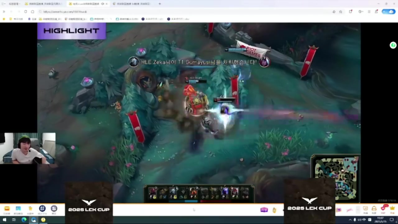 Cryin：T1这队伍挺神奇的，每次到悬崖边时就能逮住